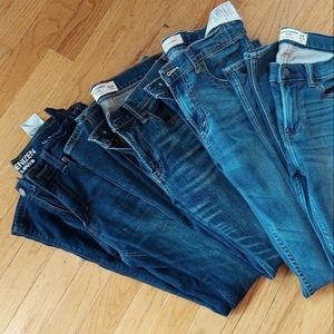 Bundle of boys jeans